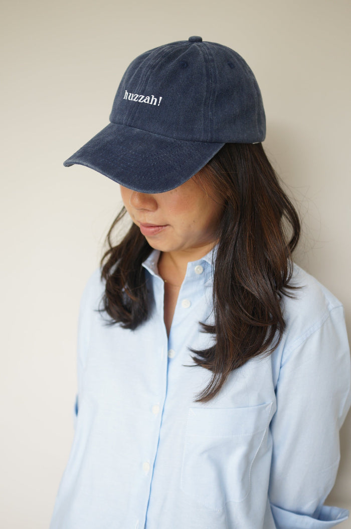 Vintage Blue Huzzah! Cap