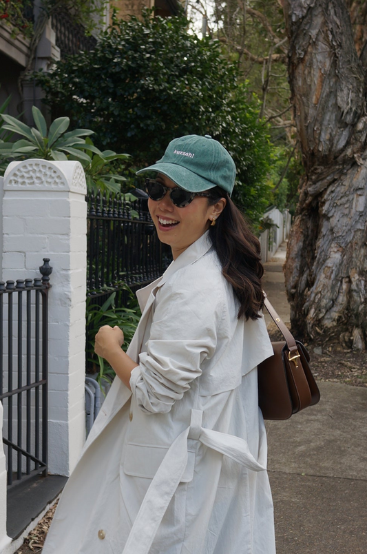 Vintage Green Huzzah! Cap