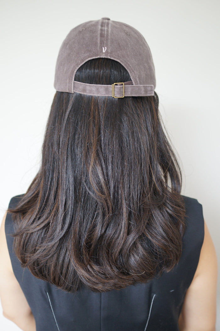 Vintage Brown Huzzah! Cap