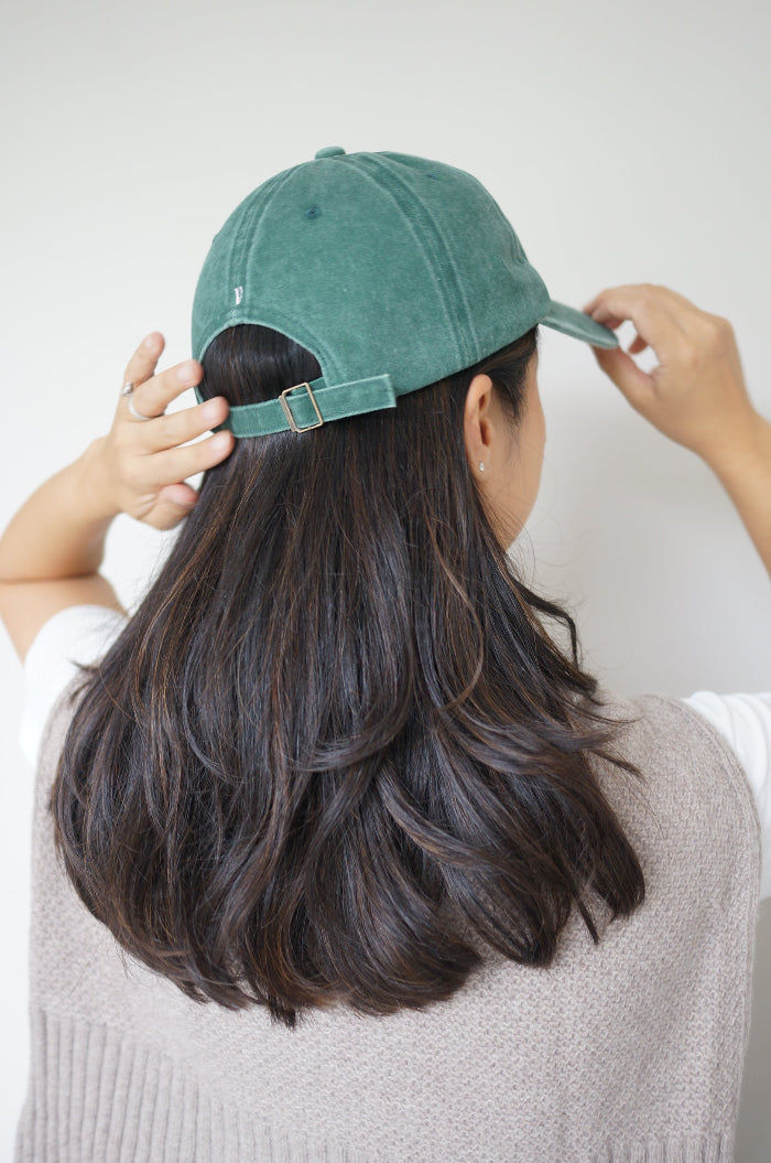 Vintage Green Huzzah! Cap